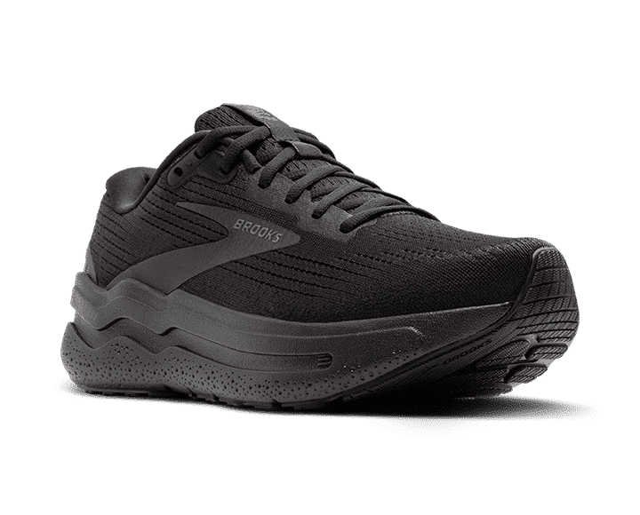 ברוקס גברים שחור גוסט מקס 2 רחב Brooks Ghost Max 2E 